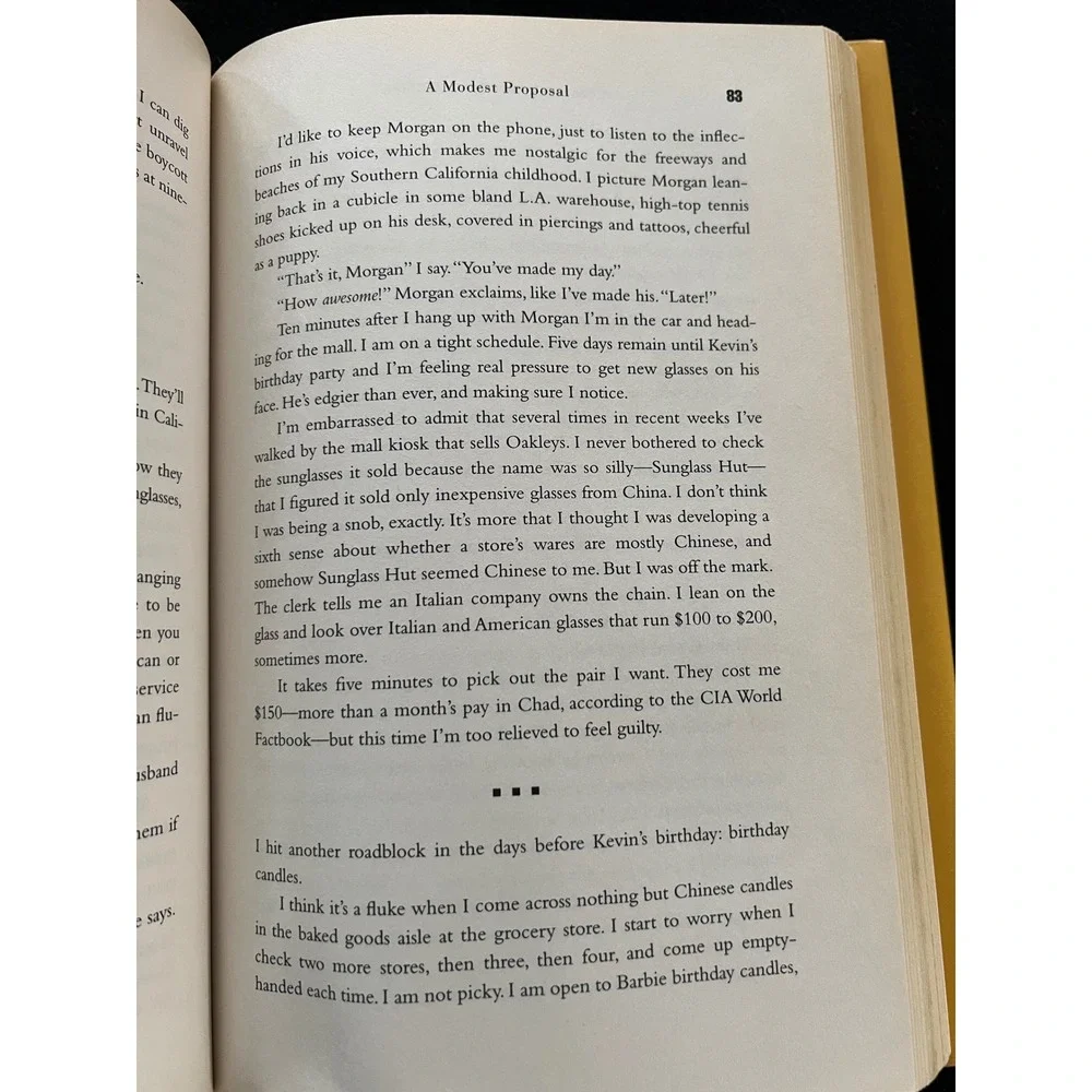 A Year Without Made in China Sara Bongiorni Hardcover Global Economy Memoir‎